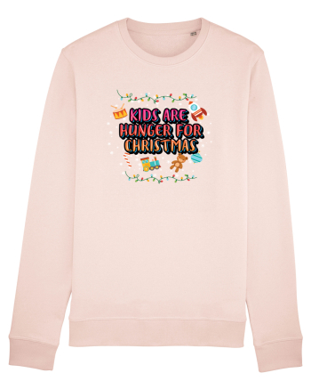 Kids Are Hunger For Christmas Candy Pink