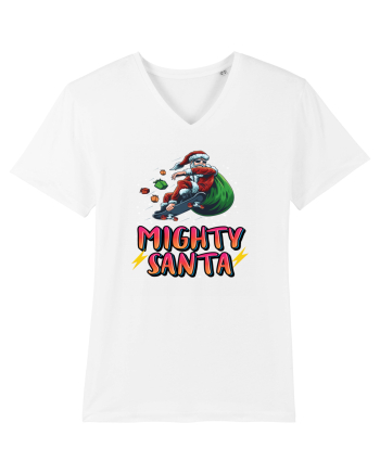 Mighty Santa Craciun White