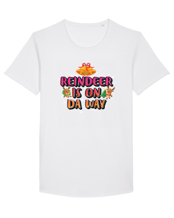 Reindeer Is On Da Way White