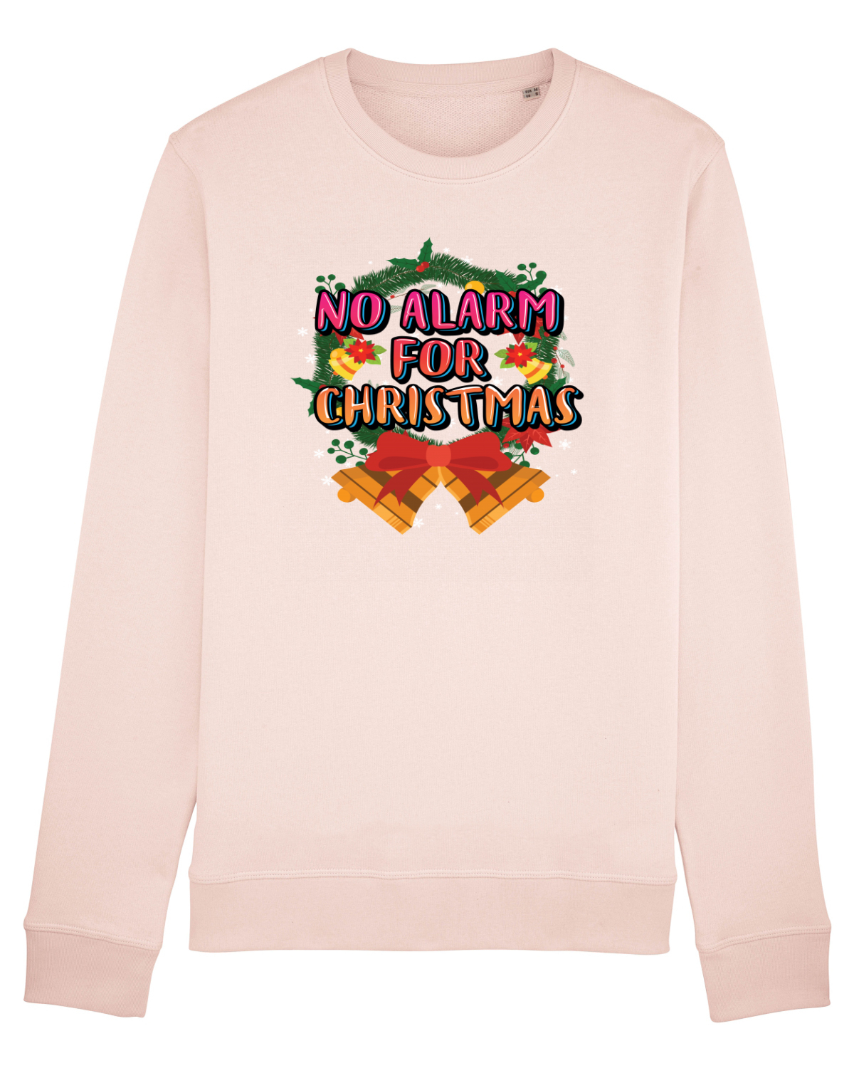 Bluză mânecă lungă Unisex Rise Candy Pink