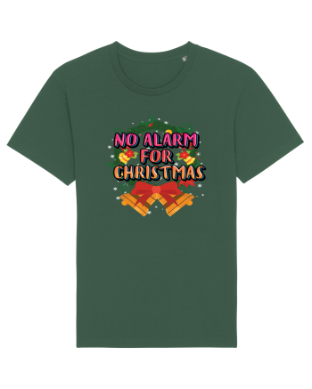 No Alarm For Christmas Bottle Green