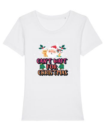 Can't Wait For Christmas White