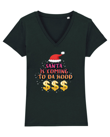 Santa Is Coming To Da Hood Black