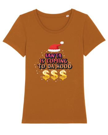 Santa Is Coming To Da Hood Roasted Orange