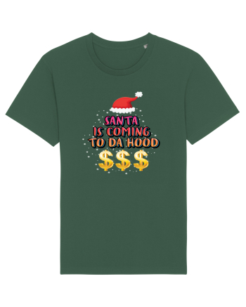 Santa Is Coming To Da Hood Bottle Green