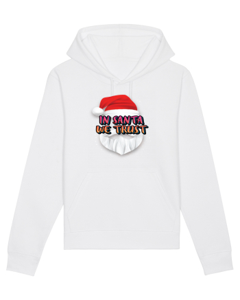 In Santa We Trust White