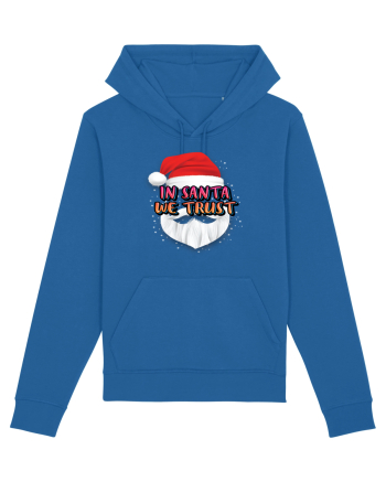 In Santa We Trust Royal Blue