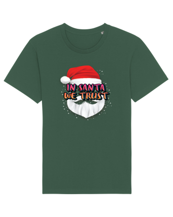 In Santa We Trust Bottle Green