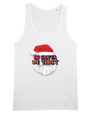 In Santa We Trust White