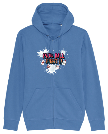 Snow Ball Fight Bright Blue