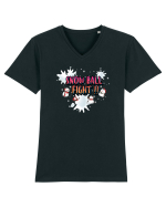 Snow Ball Fight Tricou mânecă scurtă guler V Bărbat Presenter