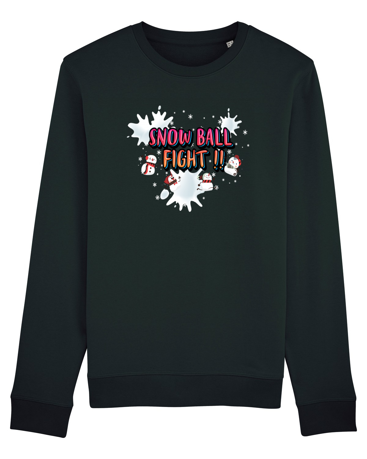 Bluză mânecă lungă Unisex Rise Black