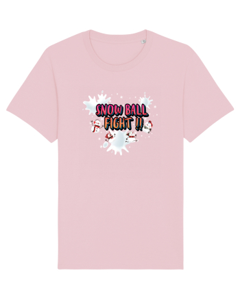 Snow Ball Fight Cotton Pink
