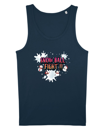 Snow Ball Fight Navy