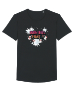 Snow Ball Fight Tricou mânecă scurtă guler larg Bărbat Skater