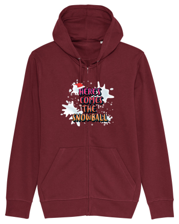 Here's Comes The Snowball Burgundy