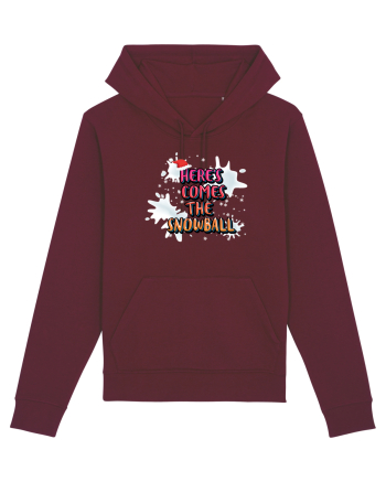 Here's Comes The Snowball Burgundy