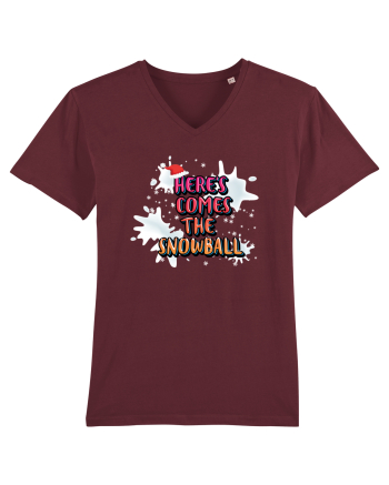Here's Comes The Snowball Burgundy