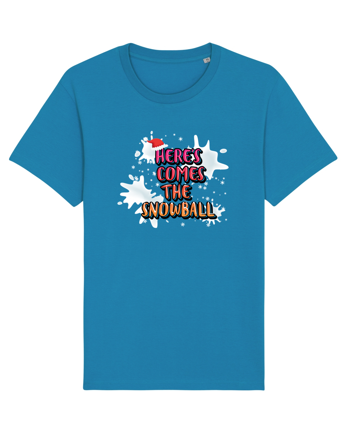 Tricou mânecă scurtă Unisex Rocker Azur
