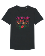 Spread Love For Christmas Tricou mânecă scurtă guler larg Bărbat Skater
