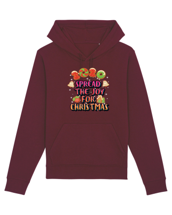 Spread The Joy For Christmas Burgundy