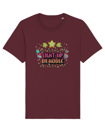 Light Up Da House Burgundy