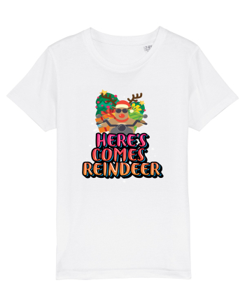 Here's Comes Reindeer White