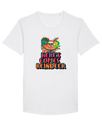 Here's Comes Reindeer White