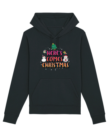 Here's Comes Christmas Black