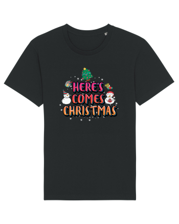 Here's Comes Christmas Black