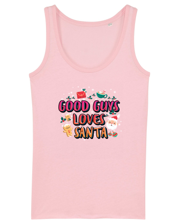 Good Guys Loves Santa Cotton Pink