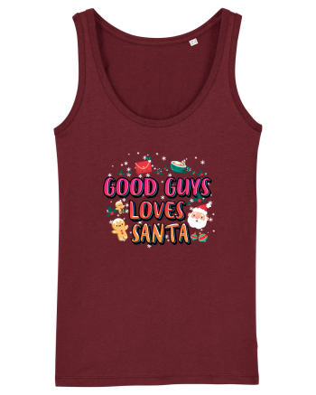 Good Guys Loves Santa Burgundy