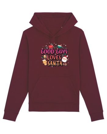 Good Guys Loves Santa Burgundy