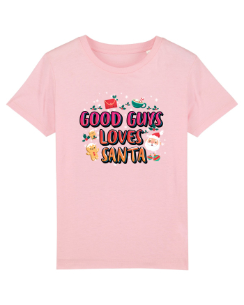 Good Guys Loves Santa Cotton Pink