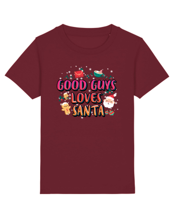 Good Guys Loves Santa Burgundy