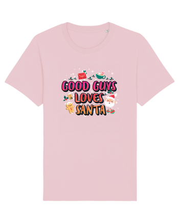 Good Guys Loves Santa Cotton Pink
