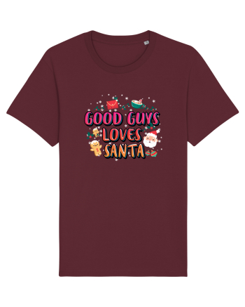 Good Guys Loves Santa Burgundy