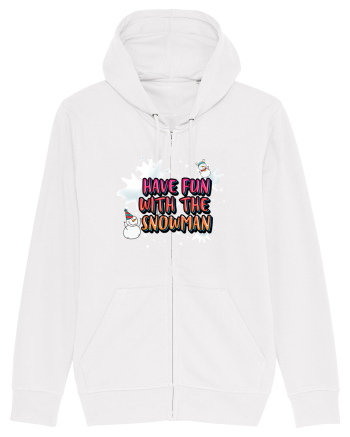 Have Fun With The Snowman White
