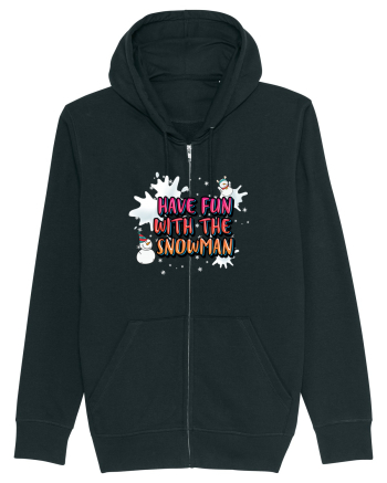 Have Fun With The Snowman Black
