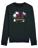 Have Fun With The Snowman Bluză mânecă lungă Unisex Rise