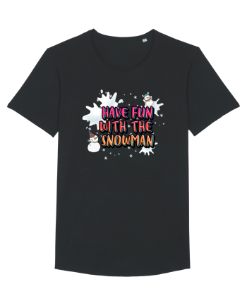 Have Fun With The Snowman Black