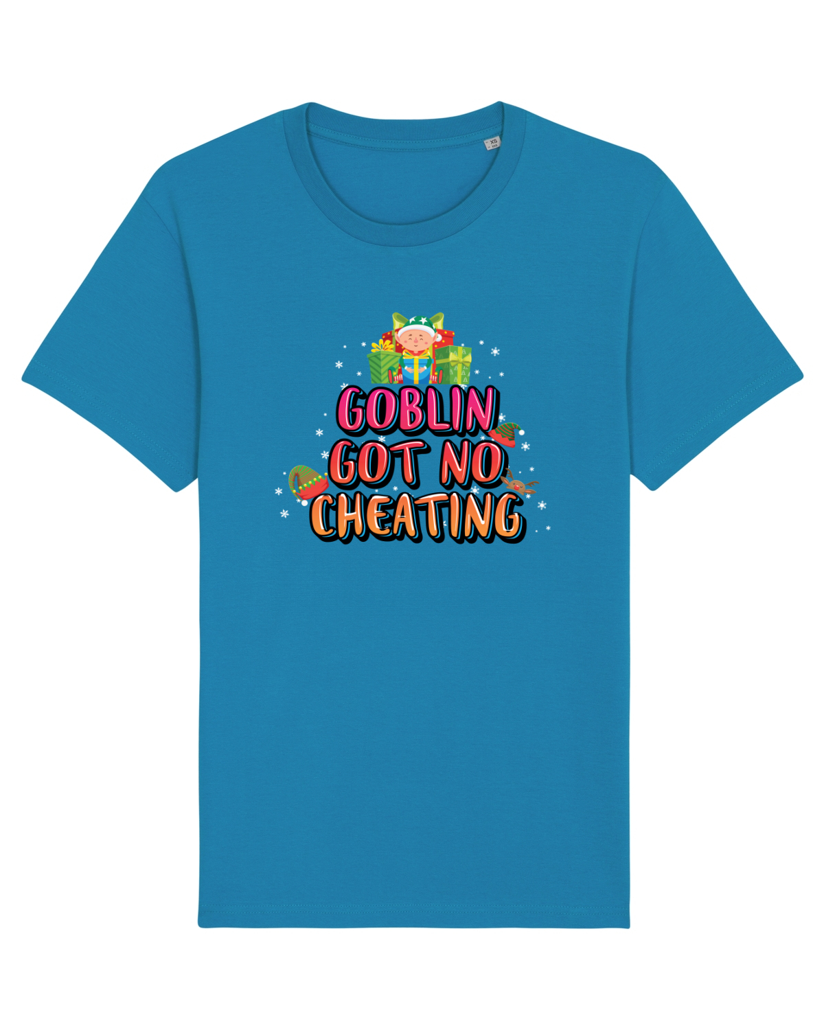 Tricou mânecă scurtă Unisex Rocker Azur