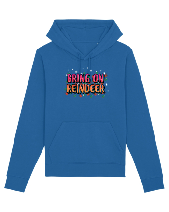 Bring On Reindeer Royal Blue