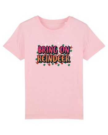 Bring On Reindeer Cotton Pink