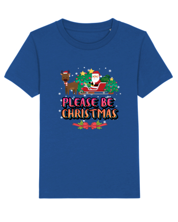 Please Be Christmas Majorelle Blue