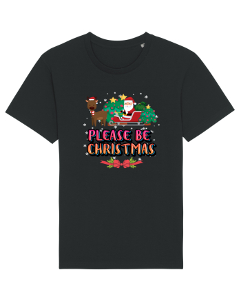 Please Be Christmas Black