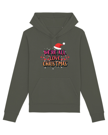 We're All Love Christmas Khaki