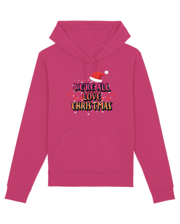 We're All Love Christmas Raspberry