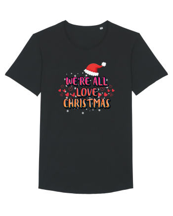 We're All Love Christmas Black