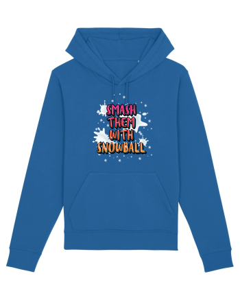 Smash Them With Snowball Royal Blue